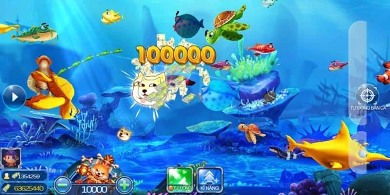 Chia tiền cược hợp lý khi chơi game bắn cá hack xu