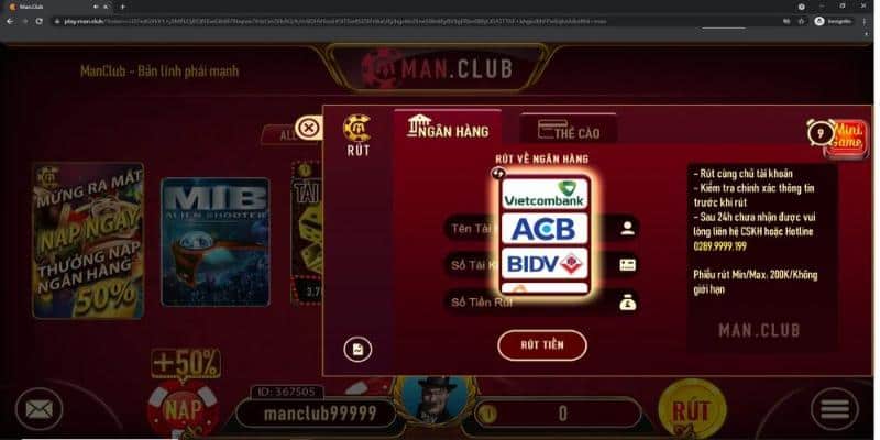 Thắc mắc về sân chơi game bài Manclub