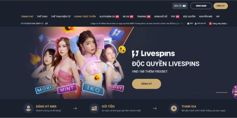 M88 - Khuyến mãi hấp dẫn cho tất cả hội viên