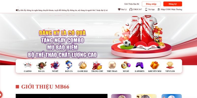 MB66 - Nhà cái tặng tiền uy tín nhất