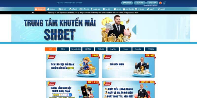 SHBet mang đến cơn mưa quà tặng
